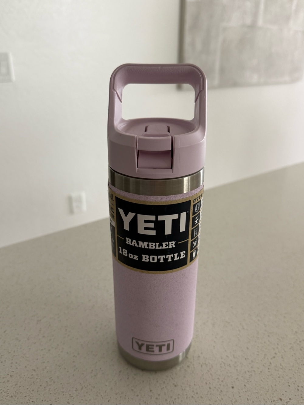 YETI Rambler Bottle 18oz Pink